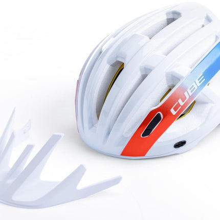 CUBE Helmet Offpath Teamline White