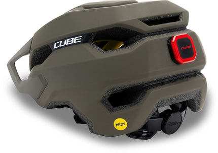 Cube Helmet Stray Tm Olive