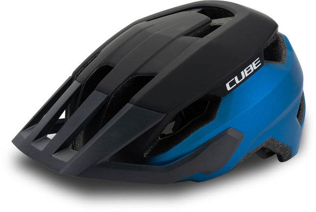 Cube Helmet Stray X Actionteam Blue/Grey