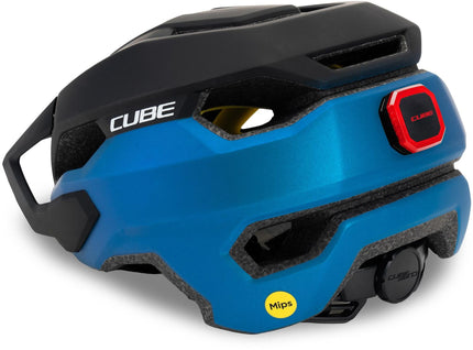 Cube Helmet Stray X Actionteam Blue/Grey
