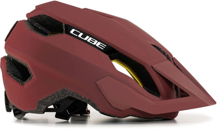 Cube Helmet Stray Burgundy