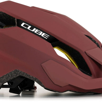 Cube Helmet Stray Burgundy