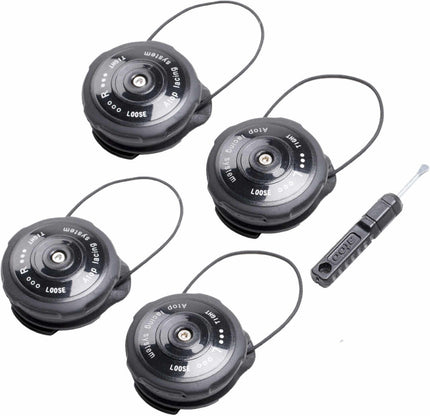 CUBE SHOE REEL KNOB DISC SET BLACK