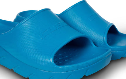 CUBE SHOES RIDE RECOVER SLIDES X ACTIONTEAM TOPAS BLUE