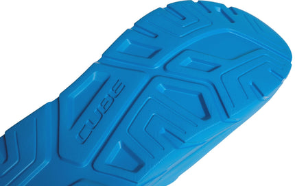 CUBE SHOES RIDE RECOVER SLIDES X ACTIONTEAM TOPAS BLUE