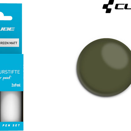 CUBE Touch Up Pen Set Olive Green Matt 2127