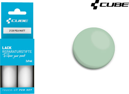 CUBE TOUCH-UP PEN SET PEA MATT 2128