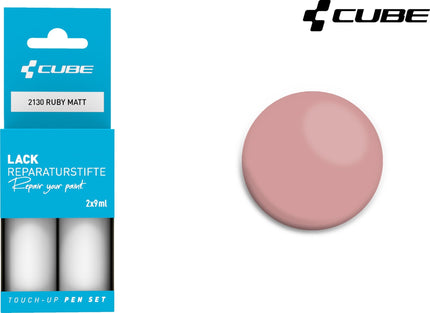 CUBE TOUCH-UP PEN SET RUBY MATT 2130