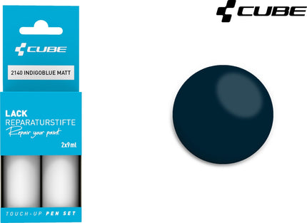 CUBE TOUCH-UP PEN SET INDIGOBLUE MATT 2140