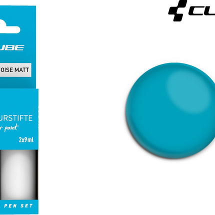 CUBE Touch Up Pen Set Turquoise Matt 2143