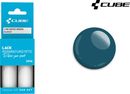 CUBE TOUCH UP PEN SET GROVE GREEN GLOSSY 2180