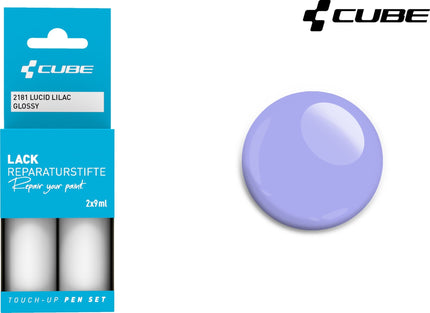 CUBE TOUCH UP PEN SET LUCID LILAC GLOSSY 2181