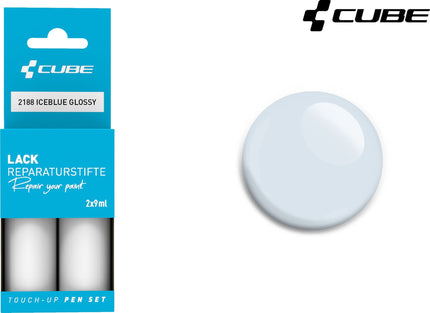 CUBE TOUCH-UP PEN SET ICEBLUE GLOSSY 2188
