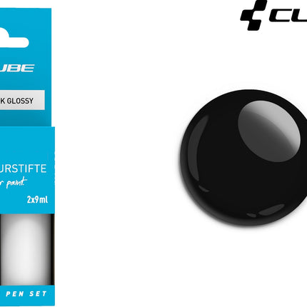 CUBE Touch Up Pen Set Black Glossy 2203