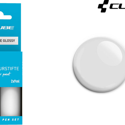 CUBE Touch Up Pen Set White Glossy 2252