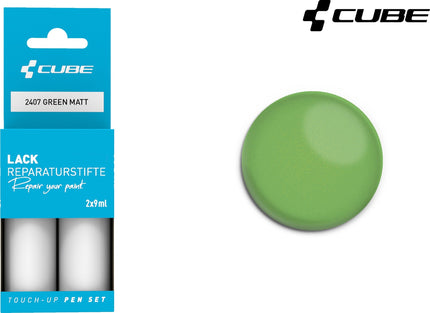 CUBE Touch Up Pen Set Green Matt 2407