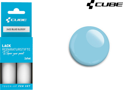 Cube Touch Up Pen Set Blue Glossy 2432