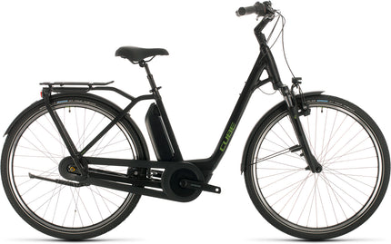CUBE Town Hybrid Pro 500 Black/Green 2020