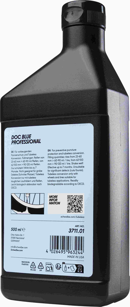 SCHWALBE DOC BLUE PROFESSIONAL TIRE SEALANT 500ML