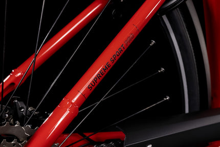 CUBE Supreme Sport Hybrid Pro 625 Red/Black 2022