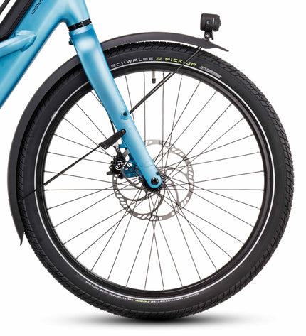 CUBE LONGTAIL MUDGUARD FRONT 75MM W/O STAYS
