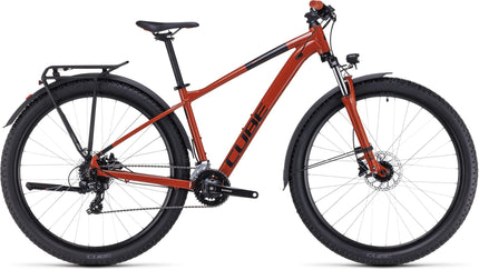 CUBE AIM ALLROAD BRICKRED/BLACK