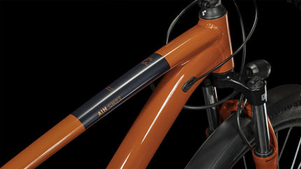 CUBE AIM ALLROAD BRICKRED/BLACK