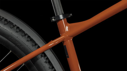 CUBE AIM ALLROAD BRICKRED/BLACK