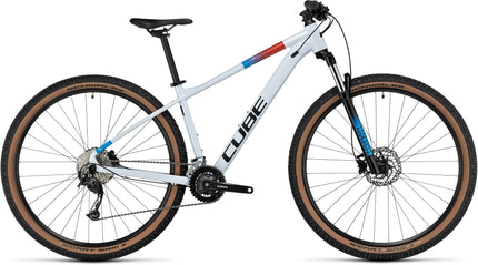 CUBE AIM SLX WHITE/BLUE/RED