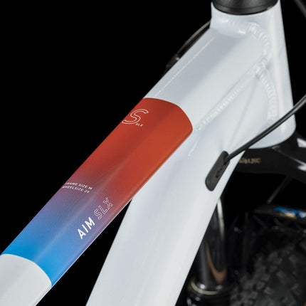 CUBE AIM SLX WHITE/BLUE/RED