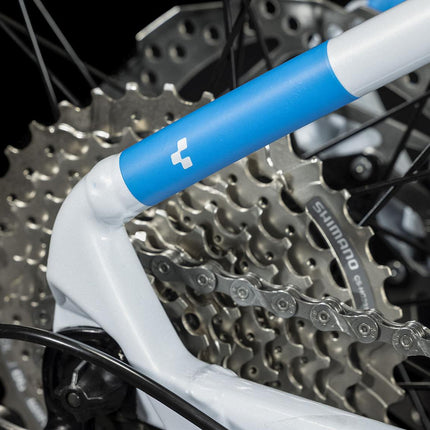 CUBE AIM SLX WHITE/BLUE/RED