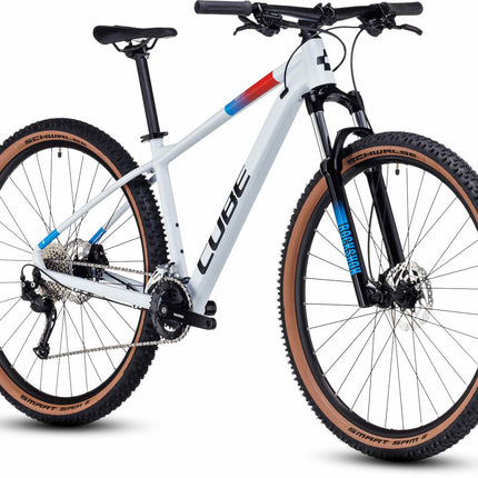 CUBE AIM SLX WHITE/BLUE/RED