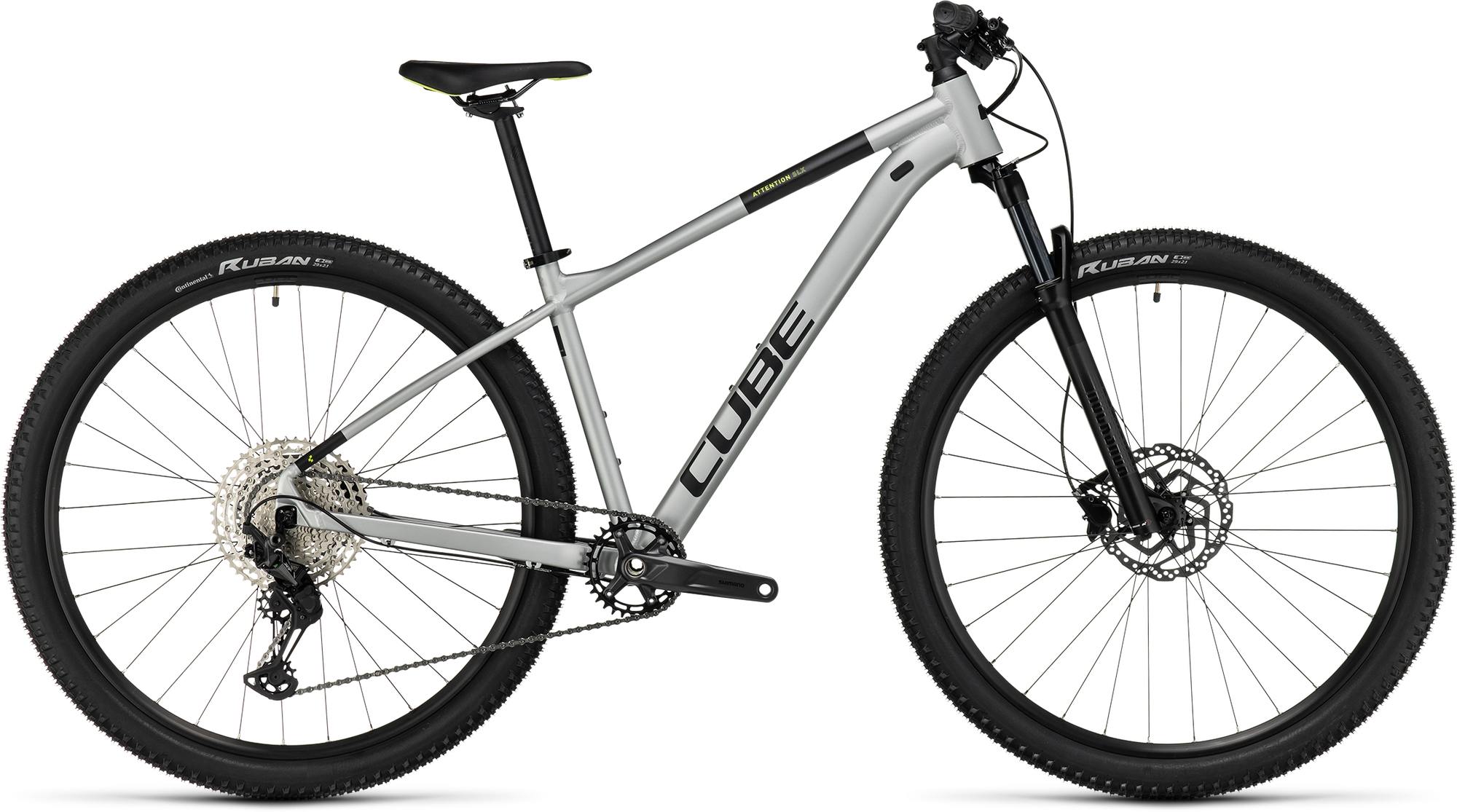 CUBE ATTENTION SLX SILVERGREY/LIME