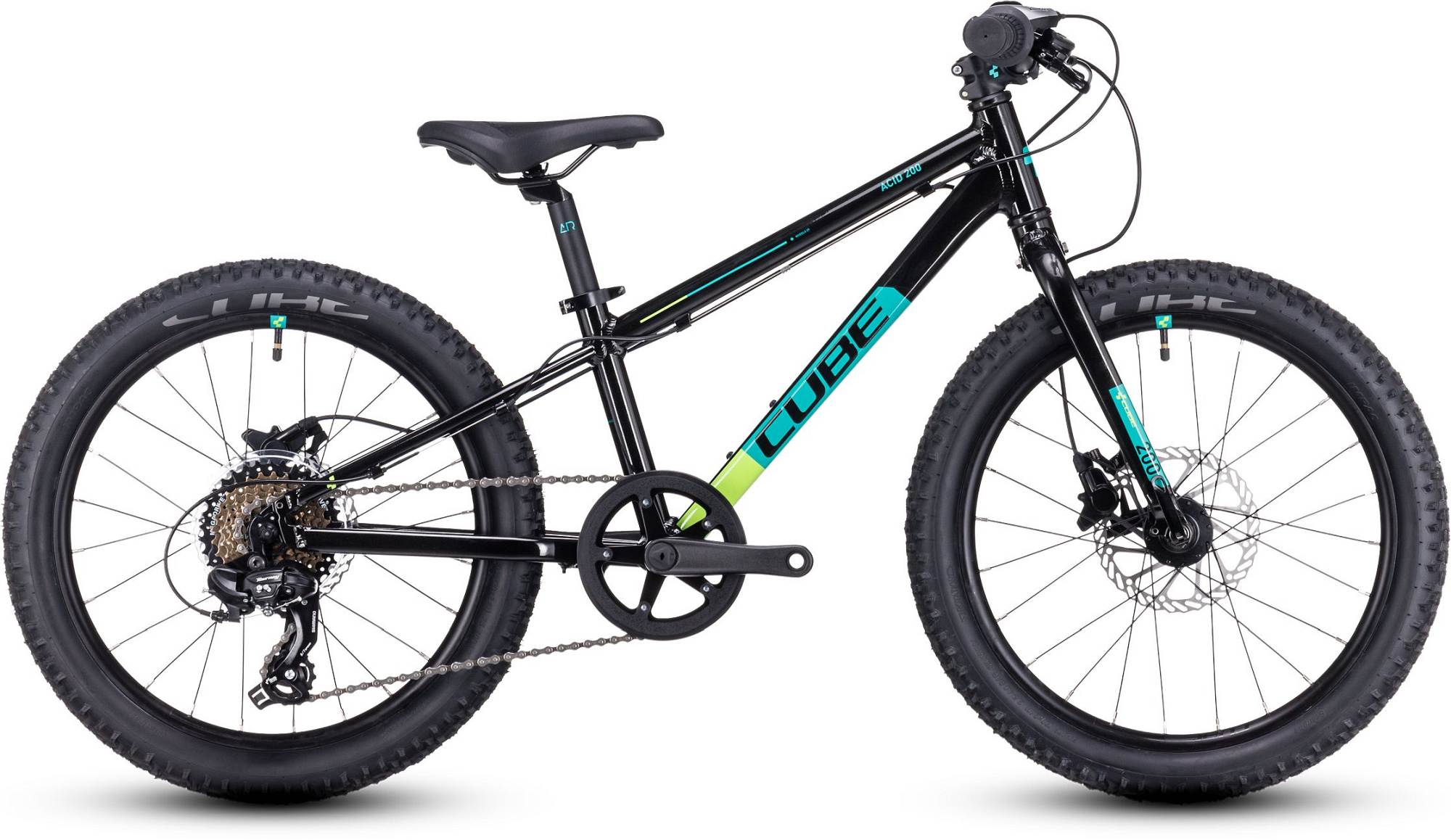 Kids black mountain bike hotsell