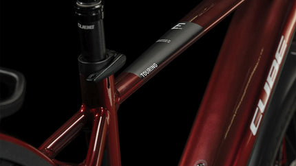 CUBE TOURING HYBRID EXC 625 RED/WHITE