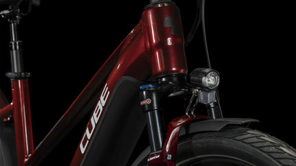 CUBE TOURING HYBRID EXC 625 RED/WHITE