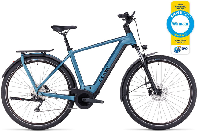 CUBE KATHMANDU HYBRID ONE 750 BLUE/BLACK