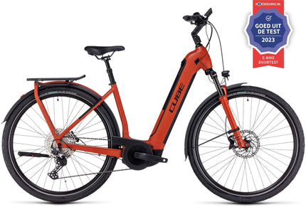 CUBE KATHMANDU HYBRID EXC 750 RED/BLACK