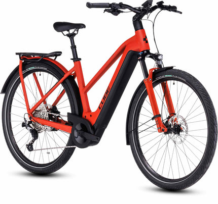 CUBE KATHMANDU HYBRID EXC 750 RED/BLACK