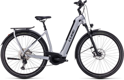 CUBE KATHMANDU HYBRID SLX 750 POLARSILVER/BLACK