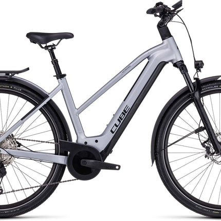 CUBE KATHMANDU HYBRID SLX 750 POLARSILVER/BLACK