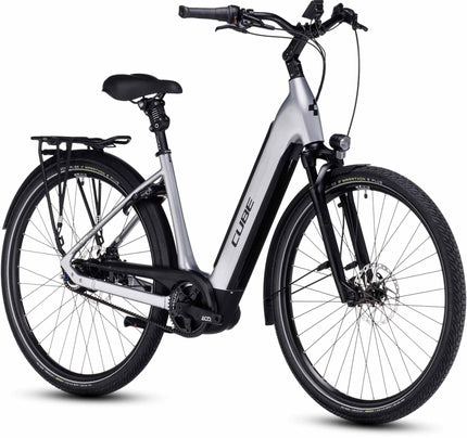 CUBE SUPREME HYBRID SLX 625 POLARSILVER/BLACK