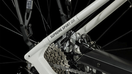 CUBE SUPREME SPORT HYBRID ONE 500 WHITE/BLACK