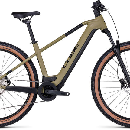 CUBE REACTION HYBRID RACE 750 OLIVE/GREEN