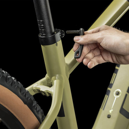 CUBE REACTION HYBRID RACE 750 OLIVE/GREEN
