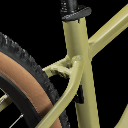 CUBE REACTION HYBRID RACE 750 OLIVE/GREEN