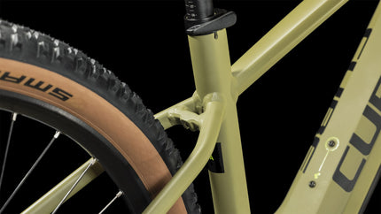 CUBE REACTION HYBRID RACE 750 OLIVE/GREEN
