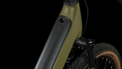CUBE REACTION HYBRID RACE 750 OLIVE/GREEN