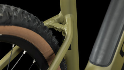 CUBE REACTION HYBRID RACE 750 OLIVE/GREEN