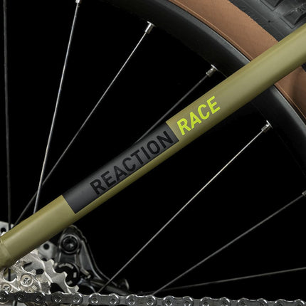 CUBE REACTION HYBRID RACE 750 OLIVE/GREEN